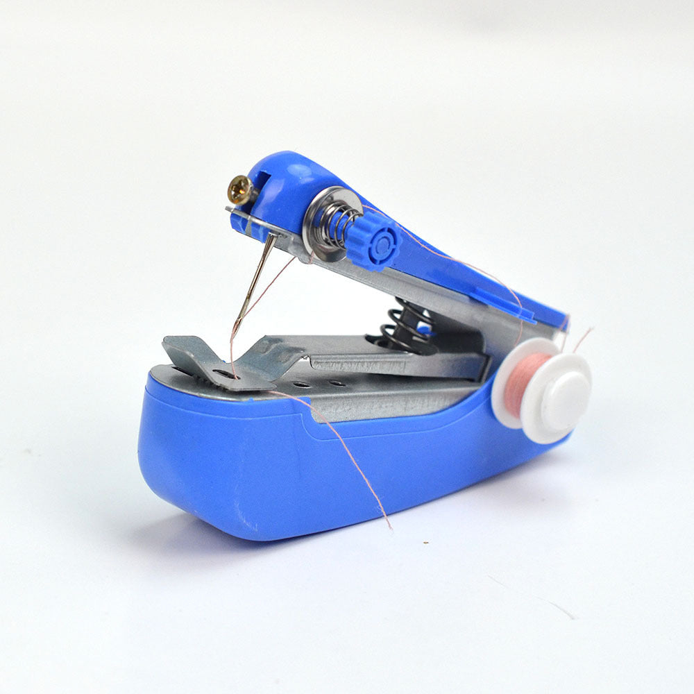 Manual mini sewing machine mini household handheld small pocket portable sewing machine miniature tailor machine