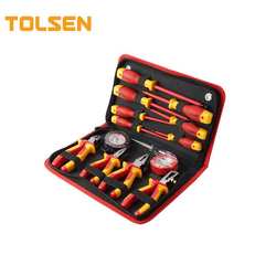 TOLSEN V80114 14pcs 1000v Vde Insulated Hand Tool Set