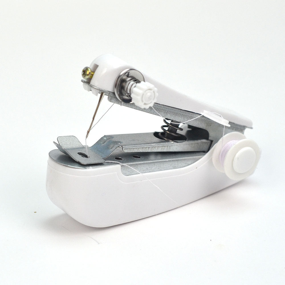 Manual mini sewing machine mini household handheld small pocket portable sewing machine miniature tailor machine