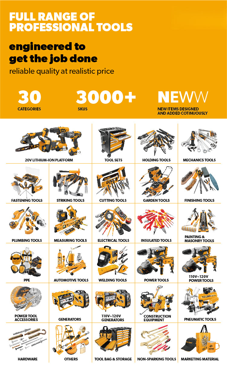 TOLSEN 85352 89pcs Screwdriver Household Hand Box Home Tool Set