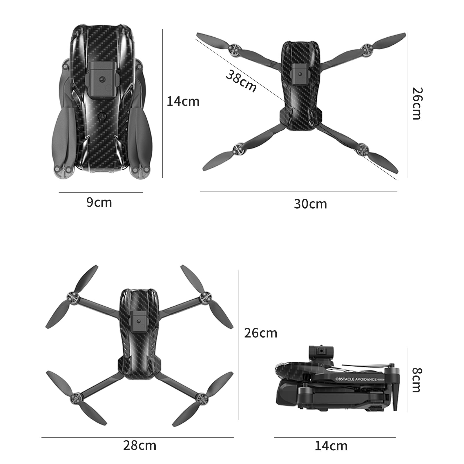 2024 new x223Drone 4k Hd Dual Camera Fpv 15 Minutes Flying Battery Long Range Rc Quadcopter Foldable Mini Drone