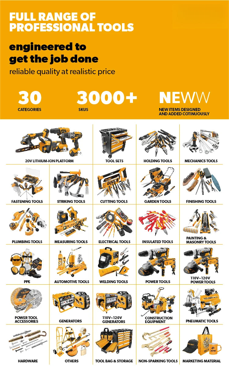 TOLSEN 79685 95pcs Socket Wrench Repair Tool Kit Set